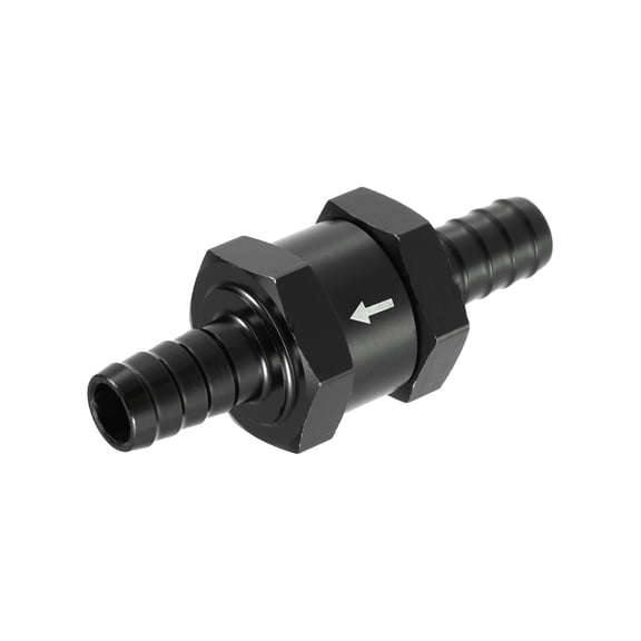 Unique Bargains Fuel Check Valve One Way Non Return One Way Check Valve for Car Fuel Petrol Durable 0.39" 10mm OD