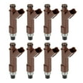 thumbnail image 1 of Fuel Injector No.23209-0F020 Fuel Injection Nozzle for Toyota 4Runner 2004-2009 4.7L Brown 8 Pcs, 1 of 6