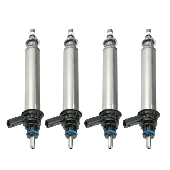 Unique Bargains Fuel Injector No.A2780700687 Fuel Injection Nozzle for Mercedes-Benz C300 2015-2021 2.0L Black 4 Pcs