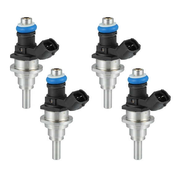 Fuel Injector No.L3K9-13-250A Fuel Injection Nozzle for Mazda 3 2007-2013 2.3L Black 4 Pcs