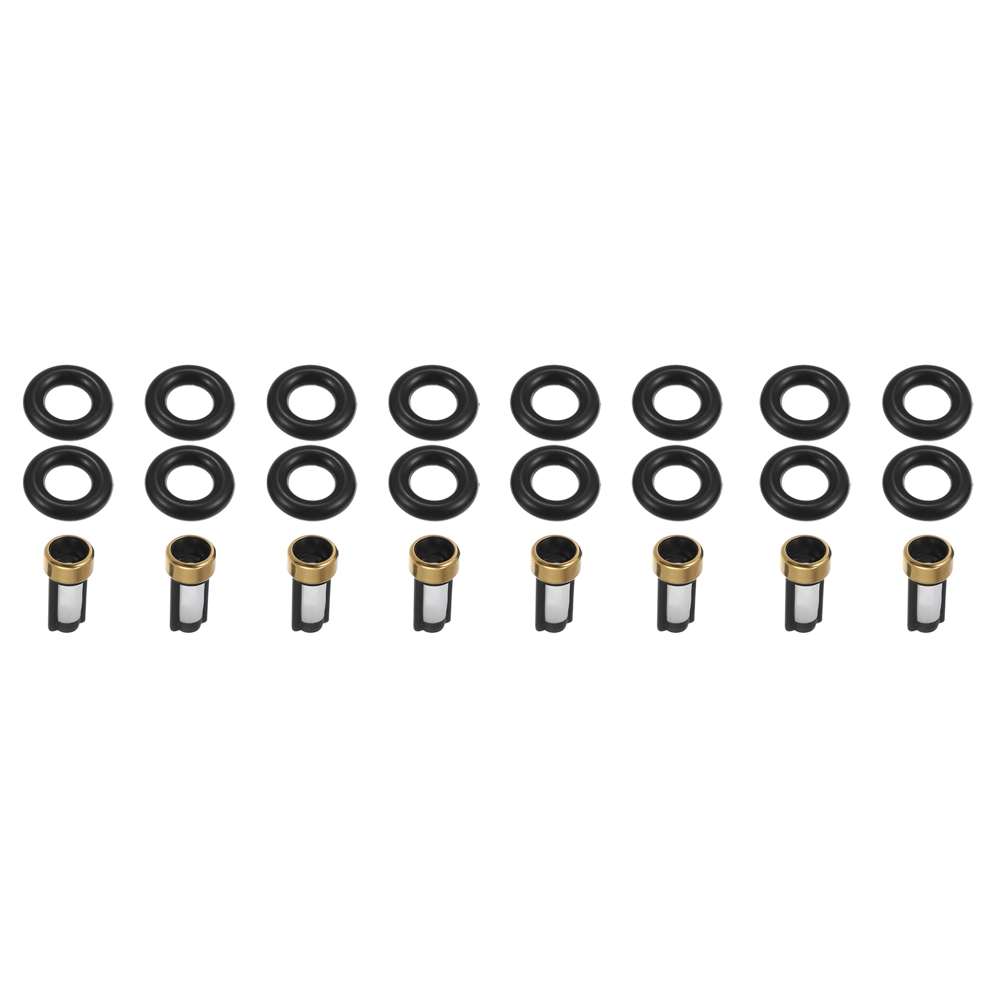 Unique Bargains Fuel Injector O Rings Seals Repair Kit for Dodge 1500 1996-1999