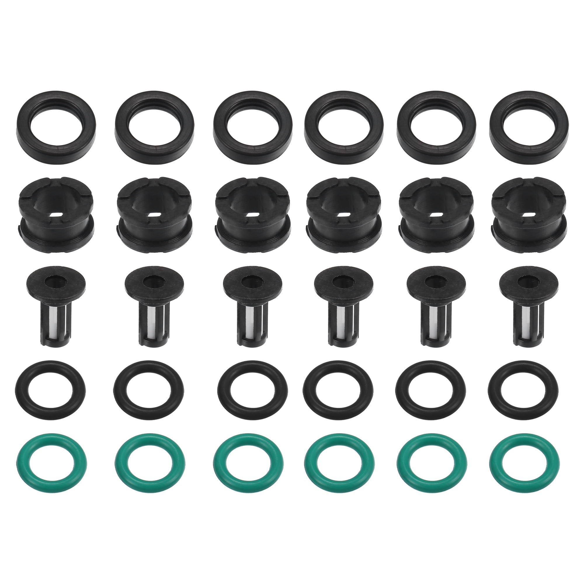 Unique Bargains Fuel Injector O Rings Seals Repair Kit for Honda Odyssey Pilot 2001-2004