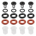 thumbnail image 2 of KEIHIN Fuel Injector Seals Fuel Injector Seal O-Ring Kit For Honda Civic CRV KEIHIN - 4 Sets NBR Rubber Rebuild Kit Honda Injector O-rings 2 of 9