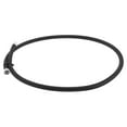 thumbnail image 1 of Unique Bargains Fuel Line Hose Black Vacuum Hose Automotive Fuel Hose 3ft 0.19"ID 21.59"OD PTFE Rubber,Stainless Steel,Nylon Braided 1 Pcs AN4, 1 of 7