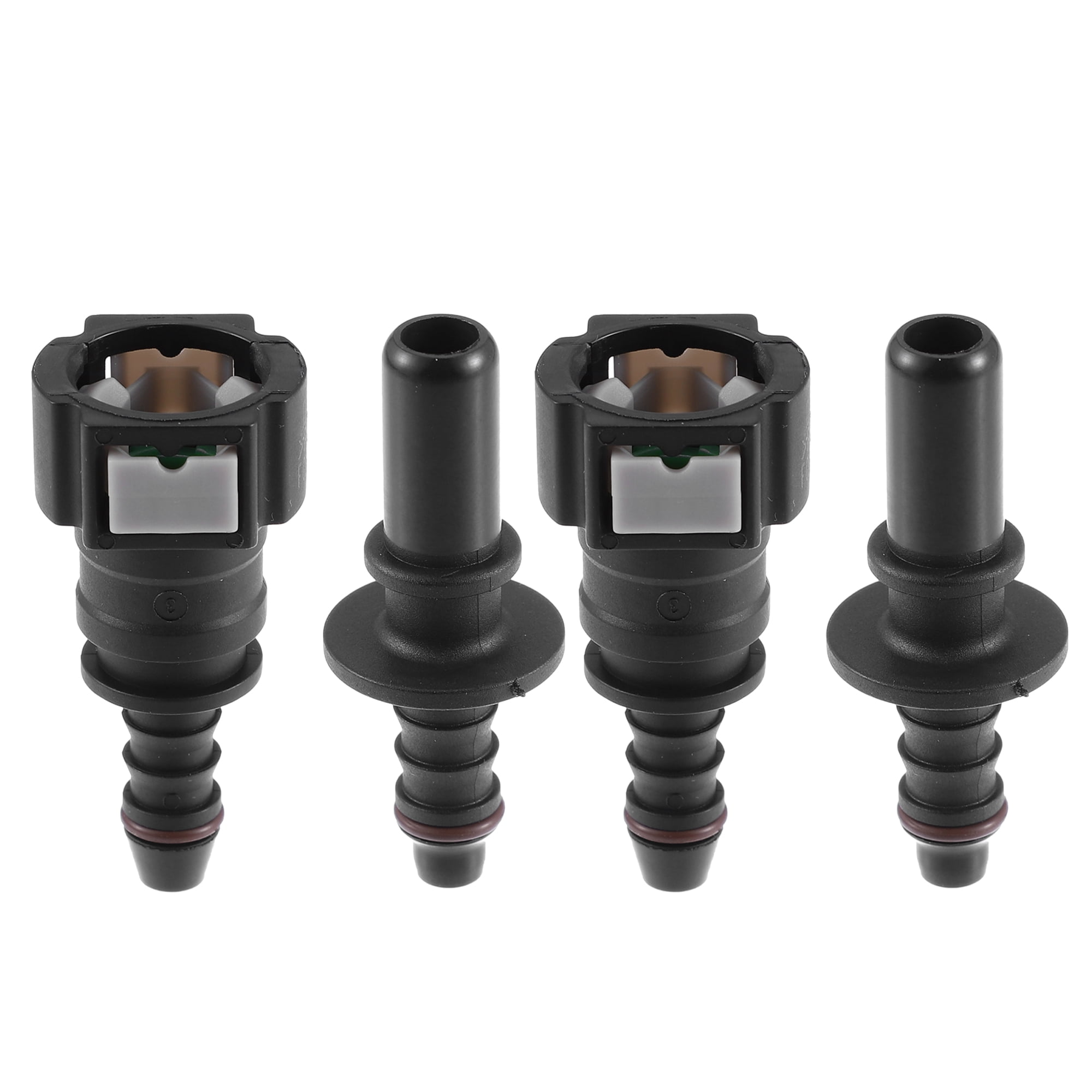 Unique Bargains Fuel Line Hose Quick Release Connector 9.49mm SAE to 8mm ID