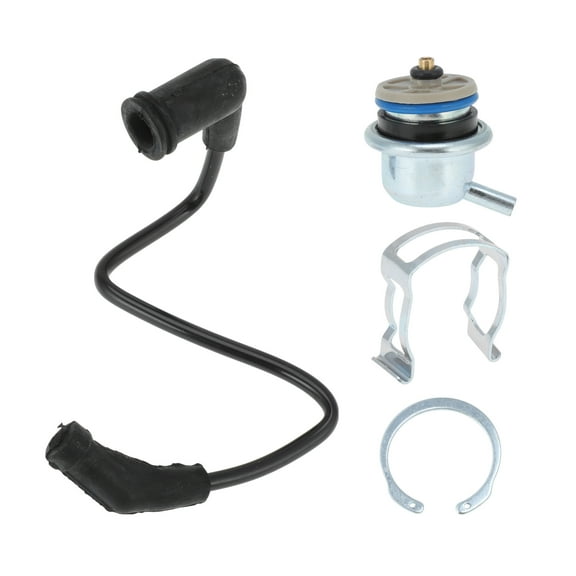 Unique Bargains Fuel Pressure Regulator with Vacuum Tube for Chevrolet Silverado Express Tahoe for GMC Sierra Savana 1500 2500 3500 Yukon for Hummer H2 No.89060418/17113556