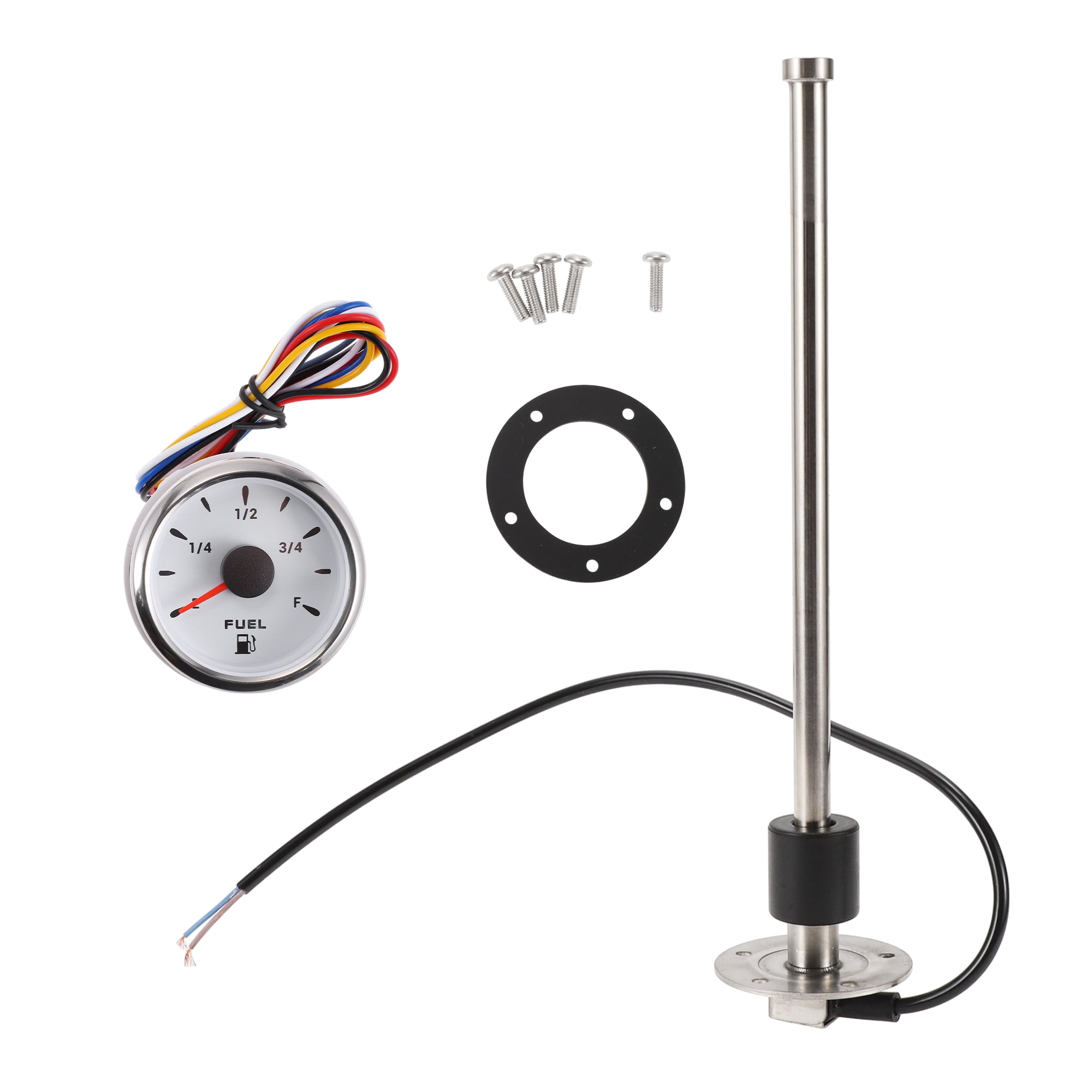 Unique Bargains Fuel Sending Unit and Gauge Kit 12.99" Length Boat Fuel ...