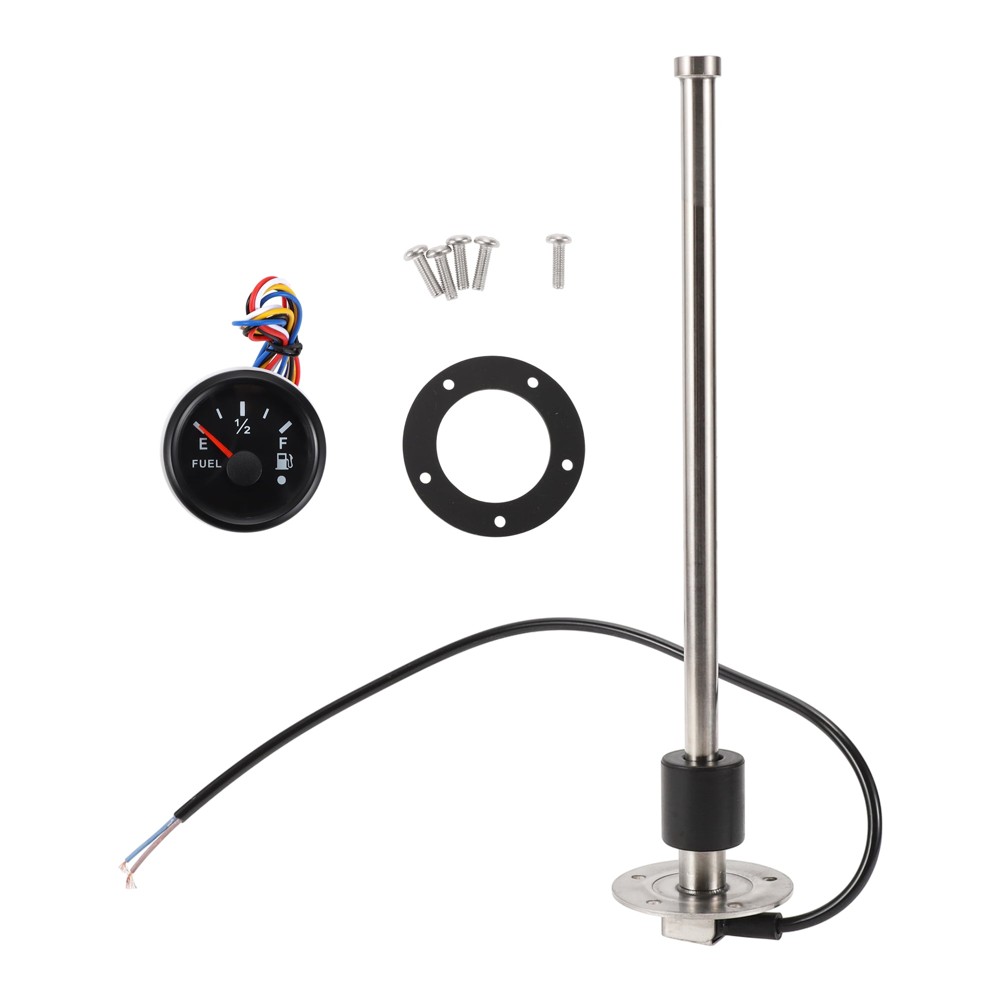 Unique Bargains Fuel Sending Unit And Gauge Kit 216mm Length Boat Fuel Sending Unit Marine Fuel Sender Unit Metal Black Silver Tone 1 Set 240 33 Ohm