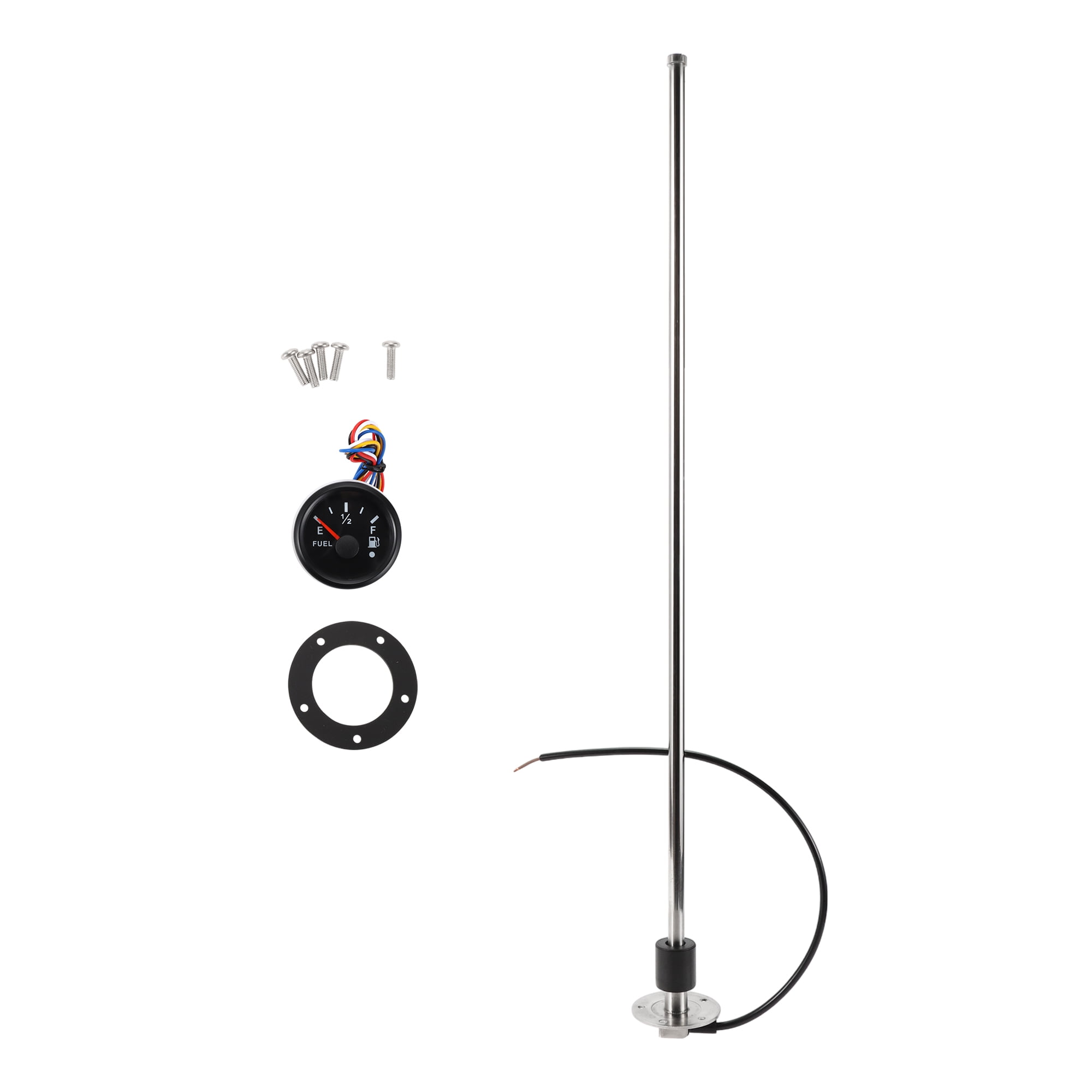 Fuel Sending Unit Stainless Steel Fuel Gas Sender Marine Boat Water Level Gauge Sensor Arm Type 5 Hole 24033ohm 250mm - View #4