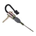 thumbnail image 1 of Unique Bargains Fuel Shut Off Stop Solenoid Valve Fit for Perkins 1300 Series Bronze Tone, 1 of 6