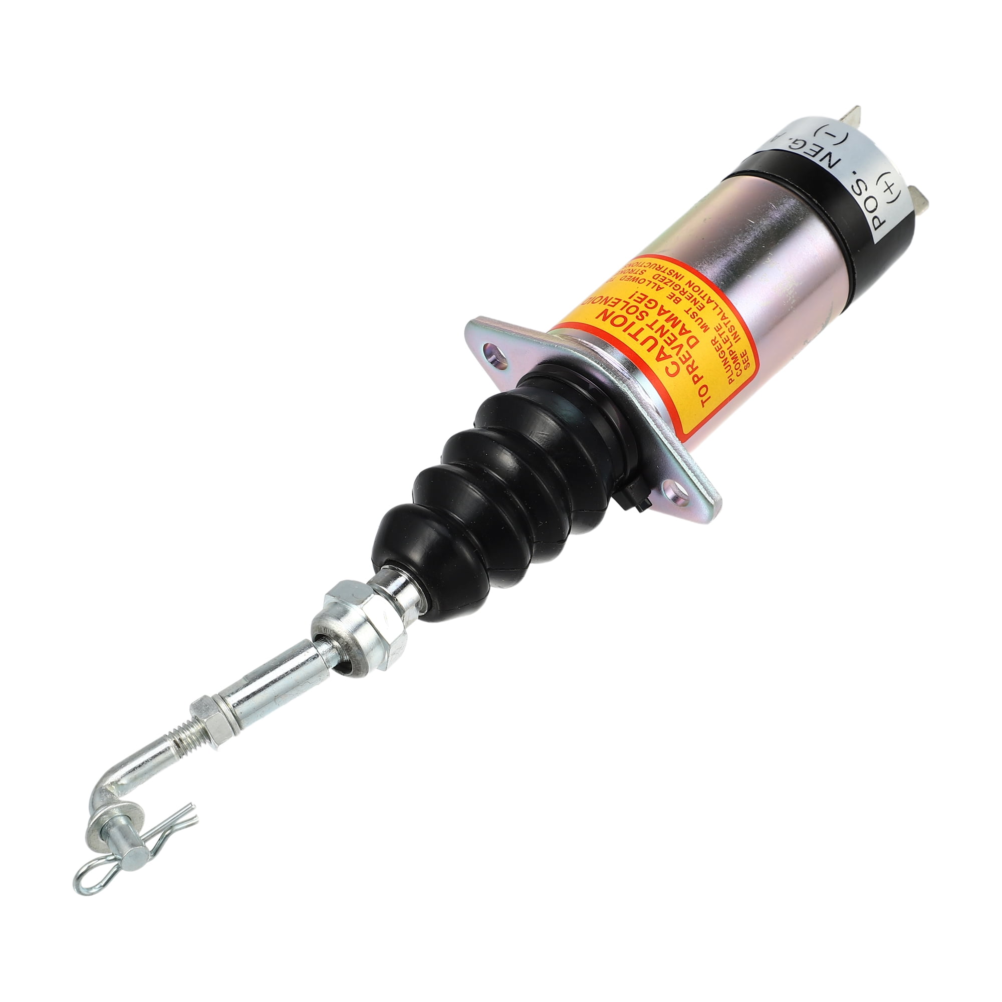 Unique Bargains Fuel Shut Off Stop Solenoid Valve for Diesel Engine
