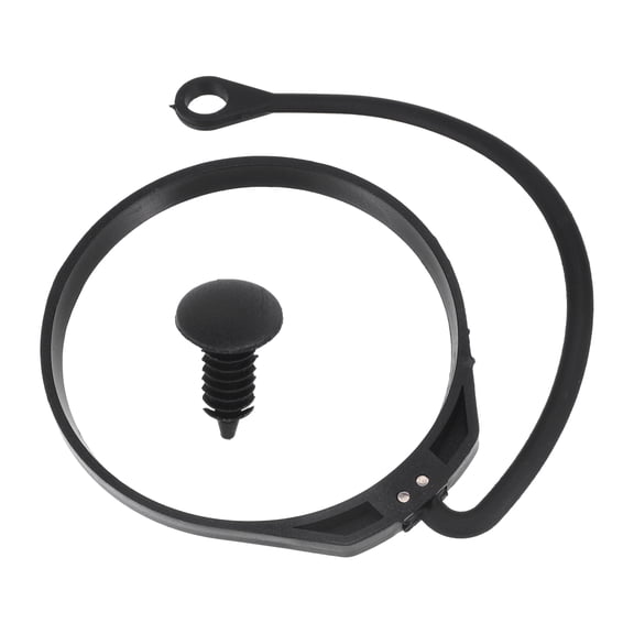 Unique Bargains Fuel Tank Cap Tether Fuel Tank Rope Curved O Ring Shape Replacement Fit for Audi 90 No.1H0201553B