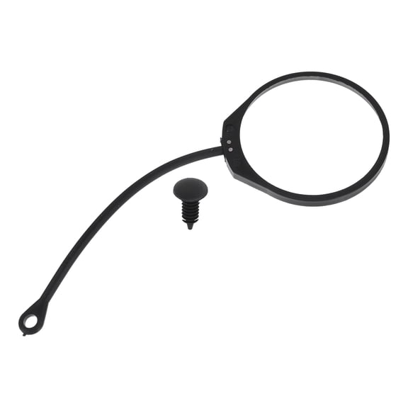 Unique Bargains Fuel Tank Cap Tether Fuel Tank Rope Straight Line O Ring Shape Replacement Fit for Audi No.1H0201553B
