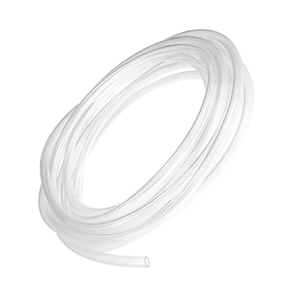 Unique Bargains Fuel Vent Line Hose 0.2"x157" 5mm x 4m Gas Line Petrol Hose Tube Universal for ATV Dirt Bike Clear