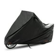 thumbnail image 1 of Unique Bargains Full Cover Motorcycle Cover 210D-PU Black for Suzuki V-Strom 250 2022-2024 Outdoor Waterproof Motorbike Cover, 1 of 7
