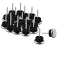 thumbnail image 1 of Unique Bargains Furniture Chair Metal Glide Feet Leg Floor Protector Nails 1.9cm Dia 20Pcs, 1 of 7