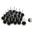 thumbnail image 1 of Unique Bargains Furniture Chair Metal Glide Feet Leg Floor Protector Nails 2.3cm Dia 30Pcs, 1 of 7