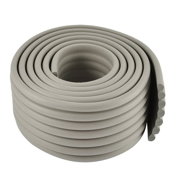 Unique Bargains Furniture Corner Edge 2M Long Gray Protection Cushion Guard
