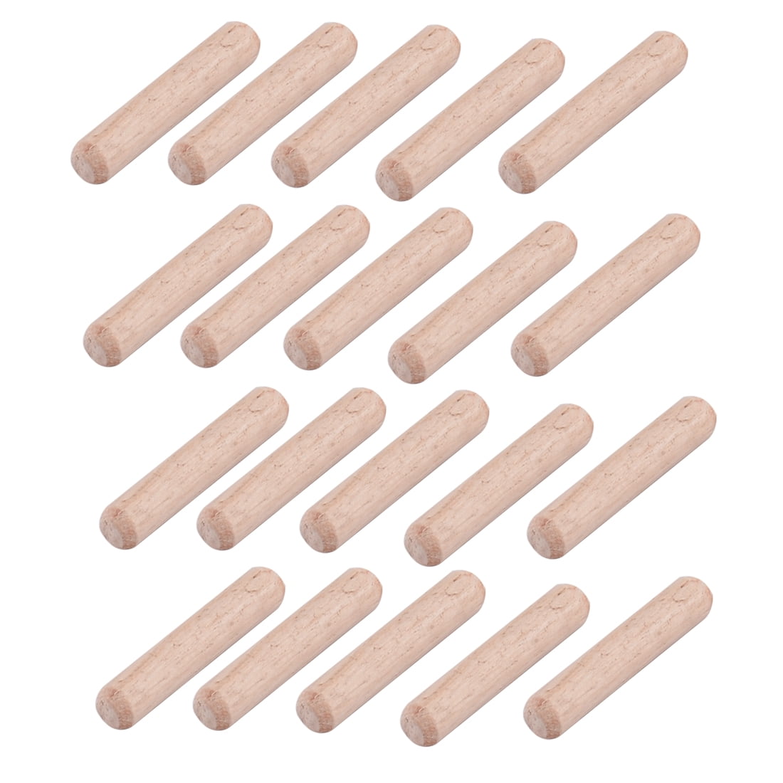 Pin Slanted Unique Bargains Furniture Fittings Wooden Slant Line Grooved Dowel Pin ...