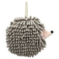 thumbnail image 1 of Unique Bargains Fuzzy Ball Chenille Cute Cartoon Hand Towel Grey, 1 of 4