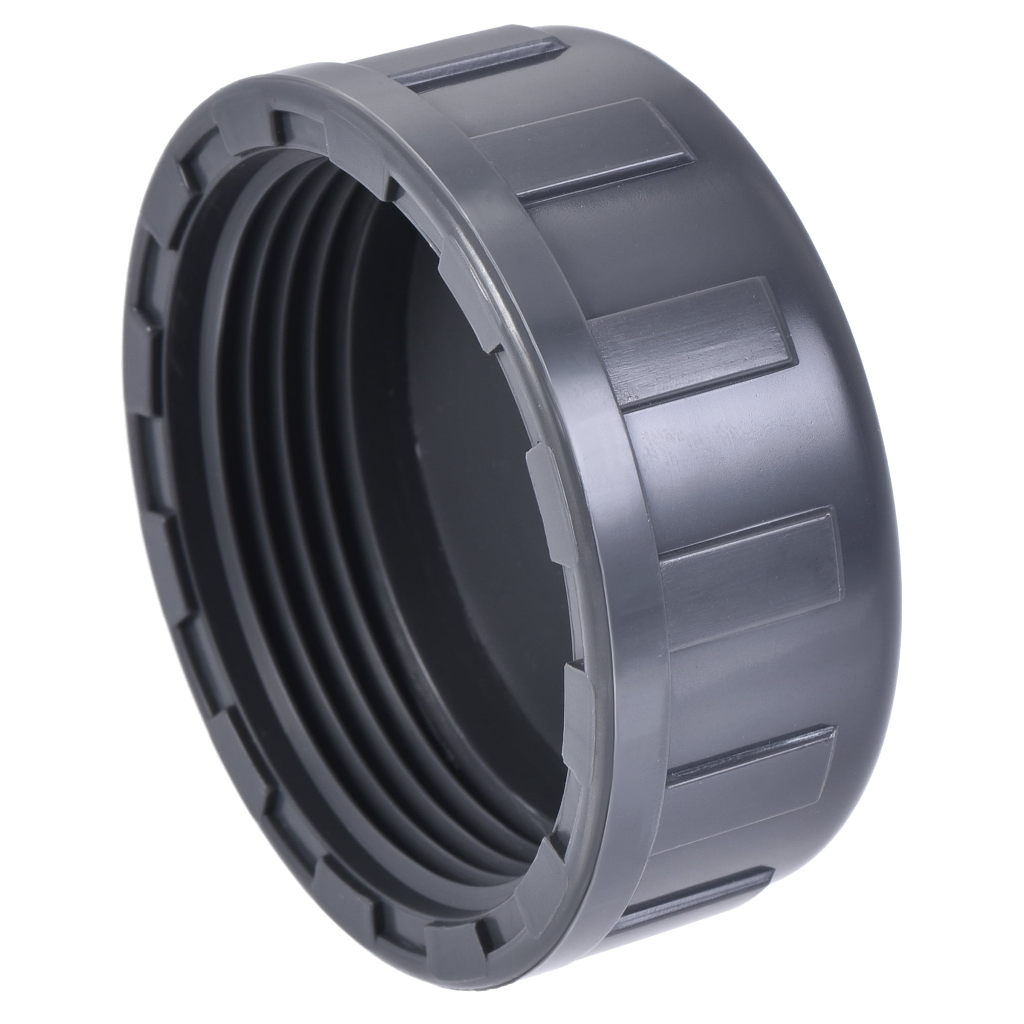 Unique Bargains G Pipe Fitting Cap Polyvinyl Chloride Female Thread Hose Connector