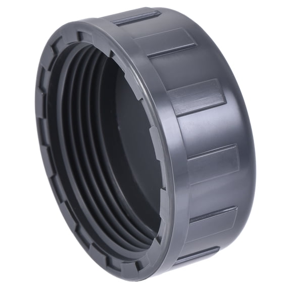 Unique Bargains G Pipe Fitting Cap Polyvinyl Chloride Female Thread Hose Connector