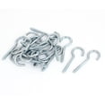 thumbnail image 1 of Unique Bargains Garden 20pcs Vine Wire Zinc Coating Screw Eye Hook Eyebolt Eyelet Bolt 3.8mm Dia, 1 of 1