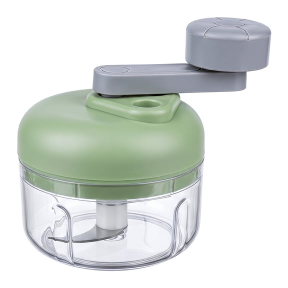Unique Bargains Garlic Vegetable Chopper Food Processor Detachable Mini Grinder Green-2
