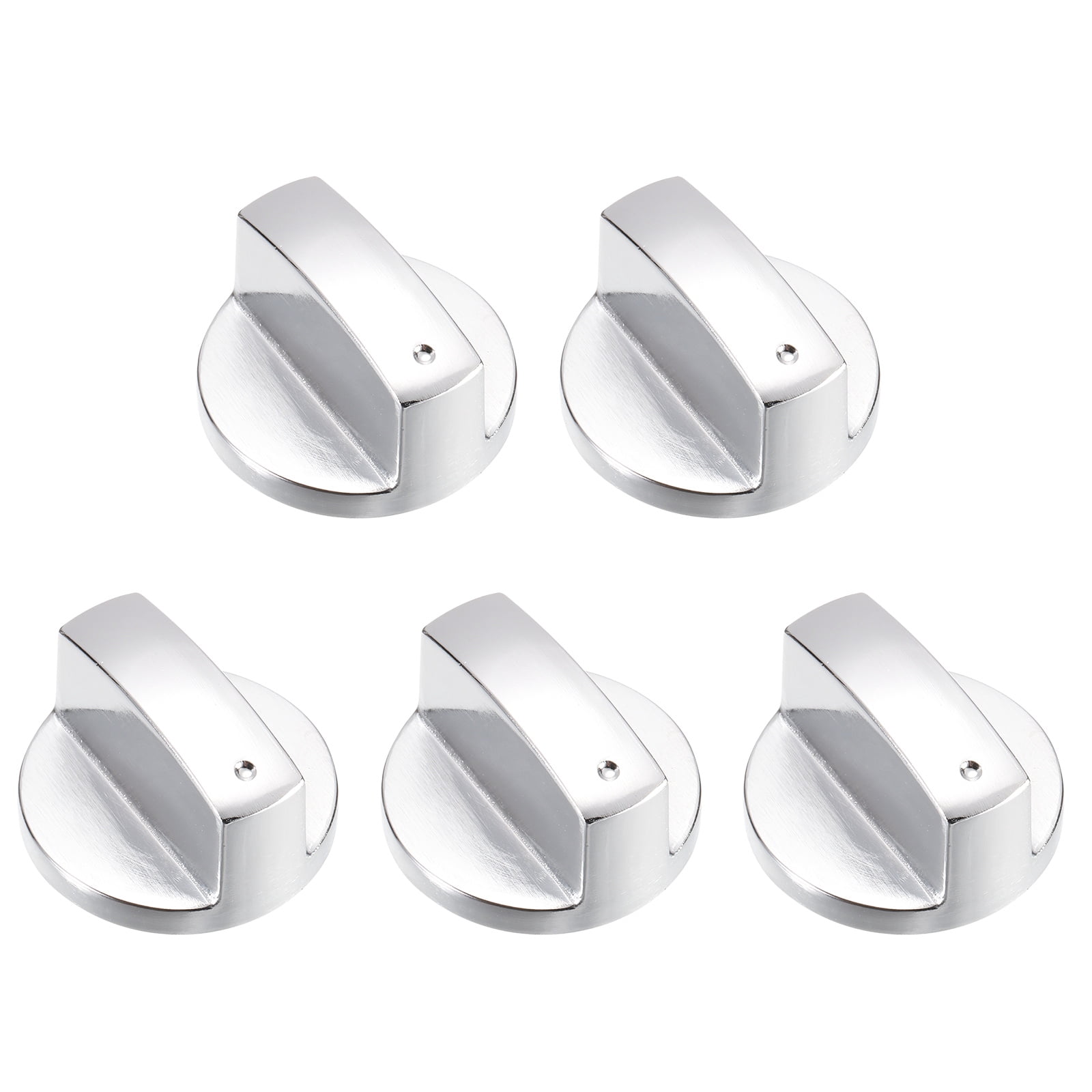 Unique Bargains Gas Stove Knob Cooker Replacement Metal Surface Switch 6mm