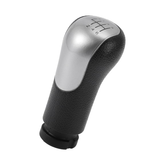 Unique Bargains Gear Shift Knob 6 Speed Manual Gearbox Stick Shifter Lever Knob for Ford Fiesta MK6 2001-2010 Plastic