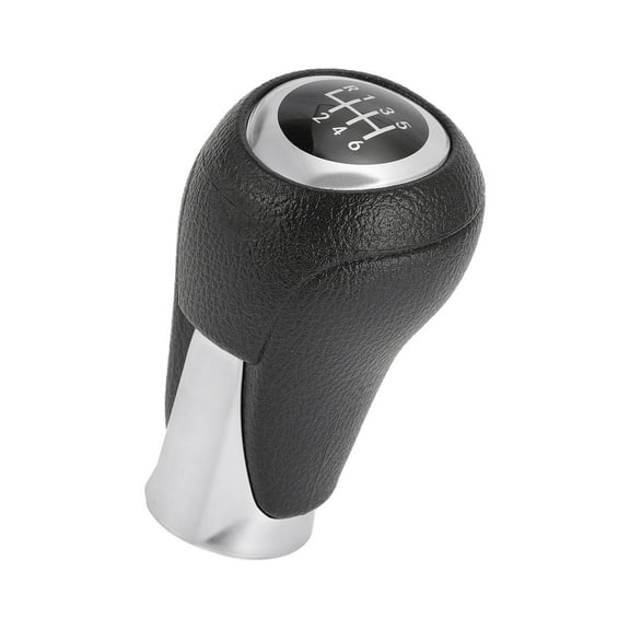 Unique Bargains Gear Shift Knob 6 Speed Manual Gearbox Stick Shifter Lever Knob for Mazda 3 CX-5 2013-2016 Faux Leather