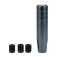 thumbnail image 1 of Unique Bargains Gear Shift Knob Aluminum Alloy Car for Automatic and Manual Vehicle W/ 3 Adapter Titanium Tone 1 Set, 1 of 6