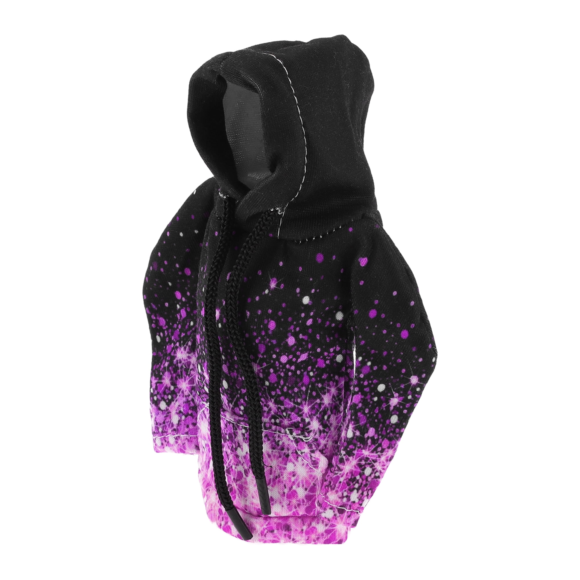 Unique Bargains Gear Shift Knob Cover Manual Stick Shifting Handle Protector Black Purple