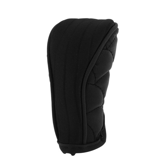 Unique Bargains Gear Shift Knob Cover Universal for Car SUV Truck RV Zipper Stick Shifting Handle Protector PU Polyester Black