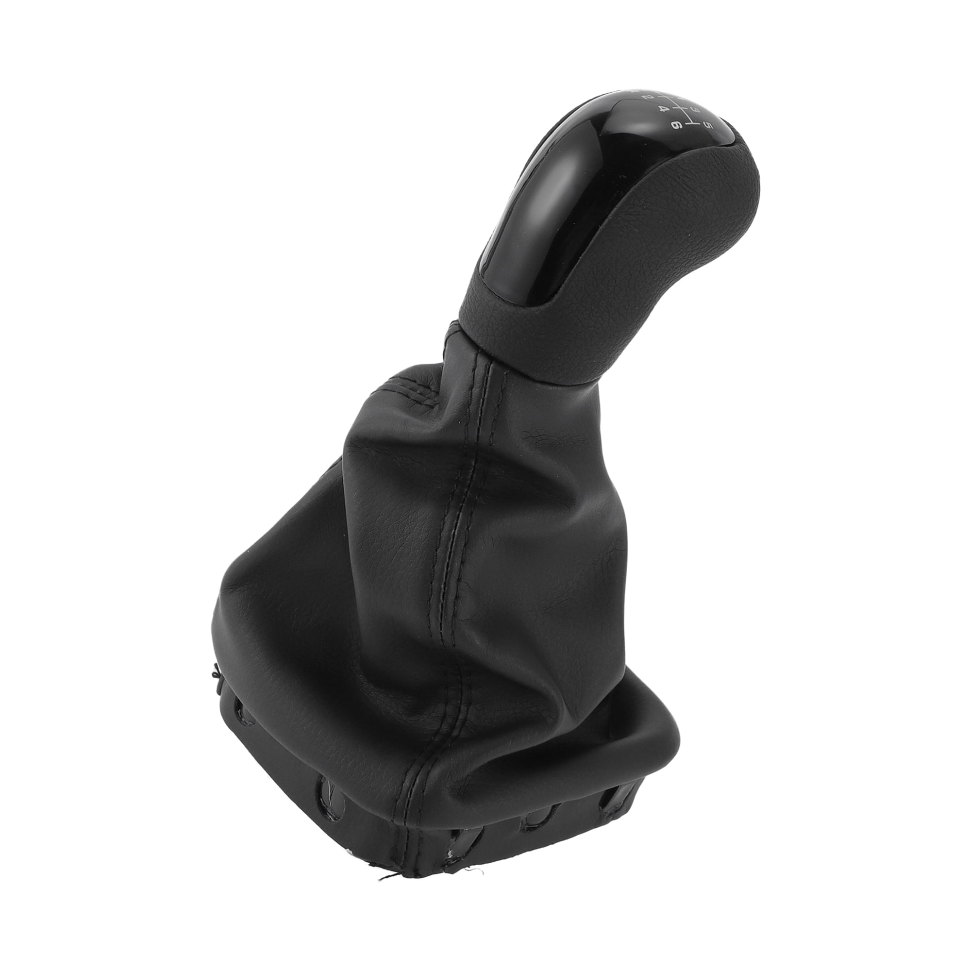 Unique Bargains Gear Shift Knob with Cover 6 Speed Manual Stick Shifter Knob for Mercedes-Benz A-Class 1997-2004 Plastic