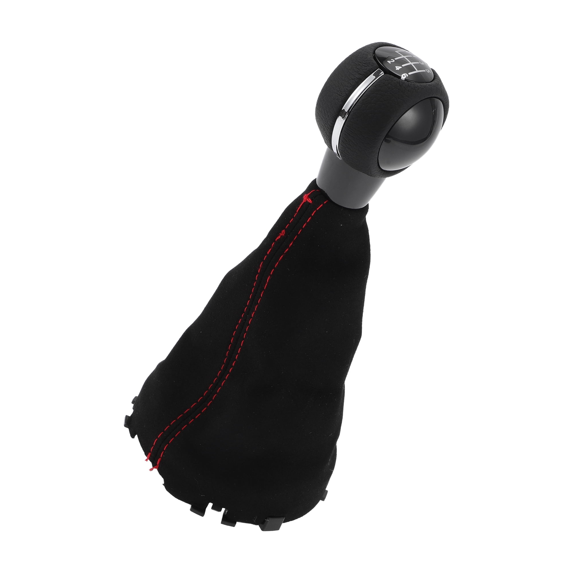 Unique Bargains Gear Shift Knob with Cover 6 Speed Manual Stick Shifter Knob for Mini Cooper F55 F56 Faux Leather