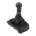 thumbnail image 1 of Unique Bargains Gear Shift Knob with Cover 6 Speed Manual Stick Shifter Knob for SEAT Ibiza 02-08 Plastic Faux Leather, 1 of 6