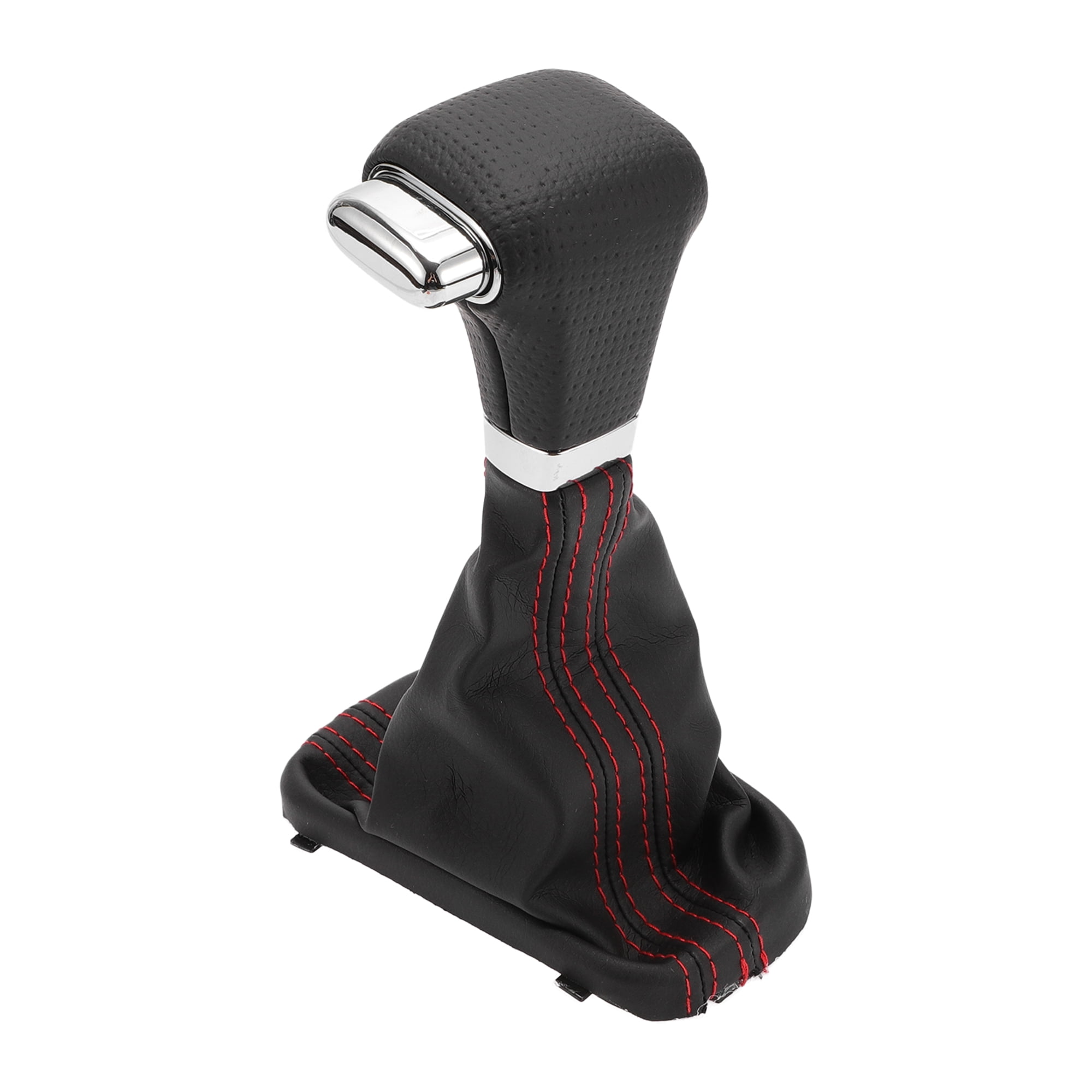 Unique Bargains Gear Shift Knob with Cover Automatic Stick Shifter Knob for VW Sagitar 2006-2011 Plastic Faux Leather