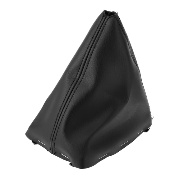 Unique Bargains Gear Shift Stick Gaiter for Ford Focus C-MAX 2003-2010 Gear Stick Knob Cover Boot Shift Cover Dustproof Leather 1 Pc Black