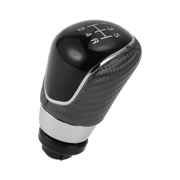Unique Bargains Gear Shifter Knob 5 Speed Manual Gearbox Stick Shifter Lever Knob for Ford B-Max 2012-2020 Faux Leather