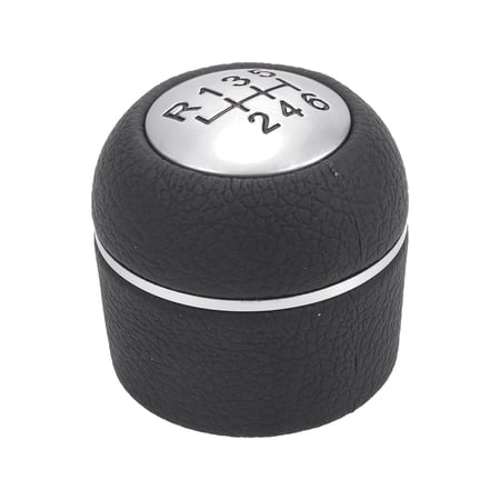 Unique Bargains Gear Shifter Knob 6 Speed Manual Gearbox Stick Shifter Lever Knob for Alfa Romeo 159 2005-2012 Plastic