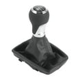 thumbnail image 1 of Unique Bargains Gear Shifter Knob with Cover 5 Speed Manual Gearbox Stick Shifter Lever Knob for Audi A4 07-15 Plastic, 1 of 6