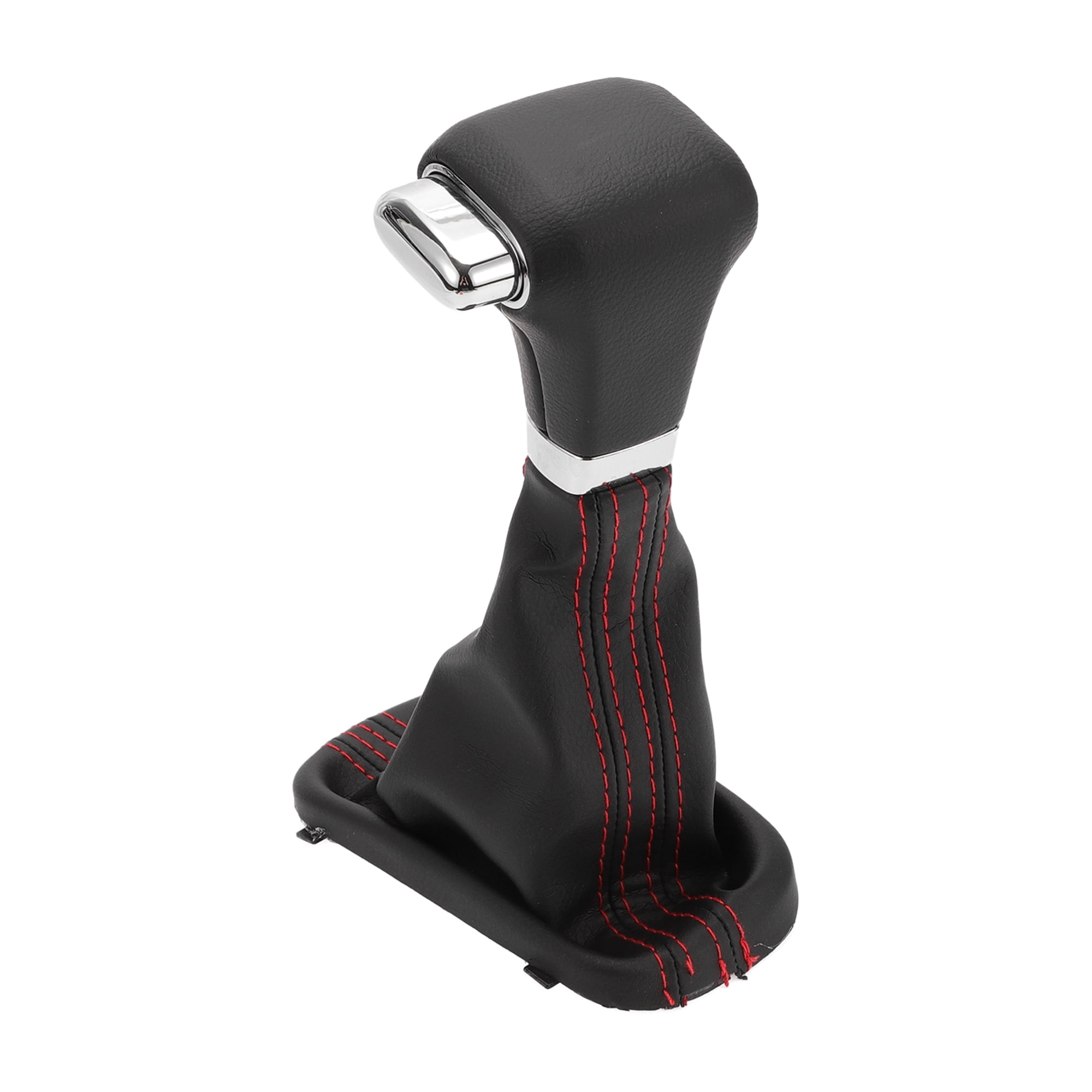 Unique Bargains Gear Shifter Knob with Cover Automatic Stick Shifter Knob for VW Sagitar 2006-2011 Plastic Faux Leather