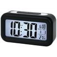 thumbnail image 1 of Unique Bargains Gentle Wake-Up Sound Alarm Clock Black 5.3"L x 1.8"W x 3.0"H, 1 of 5