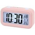 thumbnail image 1 of Unique Bargains Gentle Wake-Up Sound Alarm Clock Pink 5.3"L x 1.8"W x 3.0"H, 1 of 5