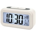 thumbnail image 1 of Unique Bargains Gentle Wake-Up Sound Alarm Clock White 5.3"L x 1.8"W x 3.0"H, 1 of 5
