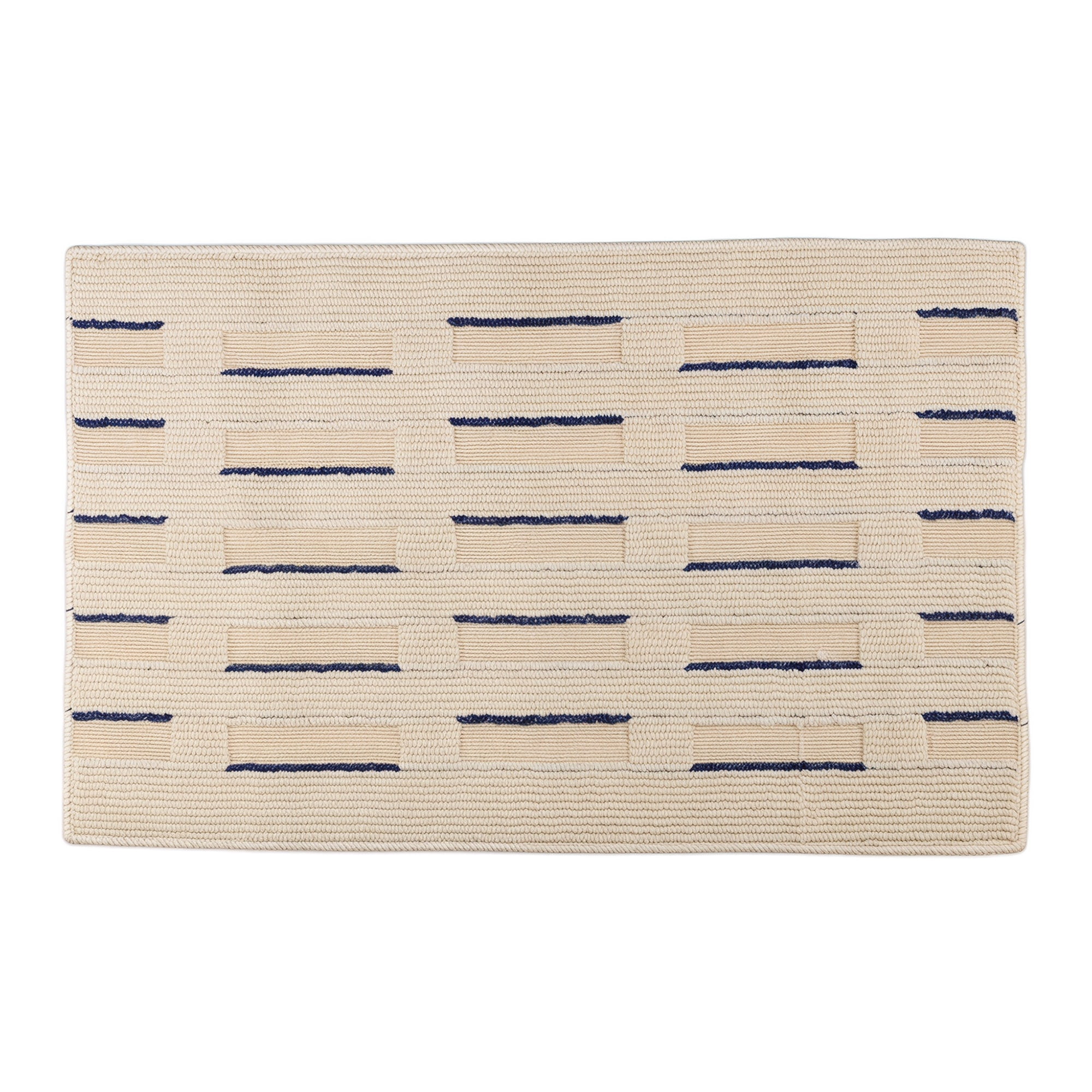 Unique Bargains Geometric Door Mat Indoor Outdoor Waterproof Welcome Mat Khaki 32" x 20"