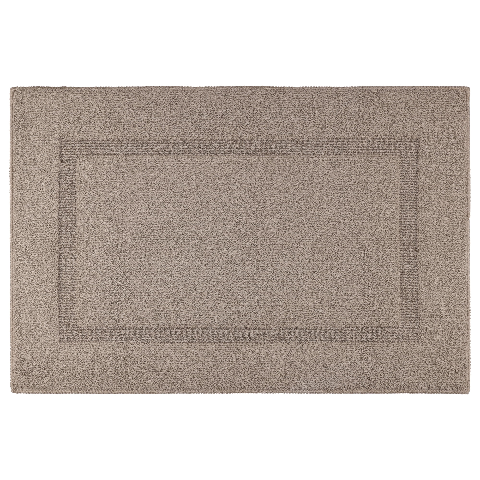 Unique Bargains Geometric Non Slip Waterproof Rug Scraper Welcome Mat Brown 35" x 24"