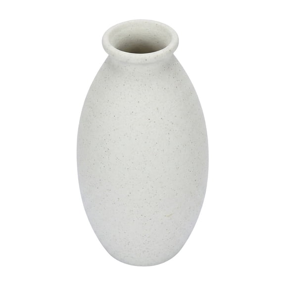 Unique Bargains Geometric Ribbed Minimalist Ribbed Flower Vase 2.2"L x 2.2"W x 4.3"H