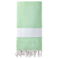 thumbnail image 1 of Unique Bargains Geometric Sandproof Quick Dry Turkish Beach Towel Green 71" x 40", 1 of 8